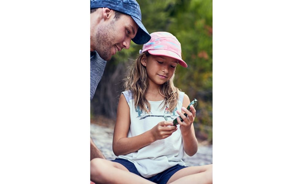 Кепка дитяча BUFF® Kids 5 Panel (Heavens Pink), Колір виробника: Heavens Pink, зображення 5