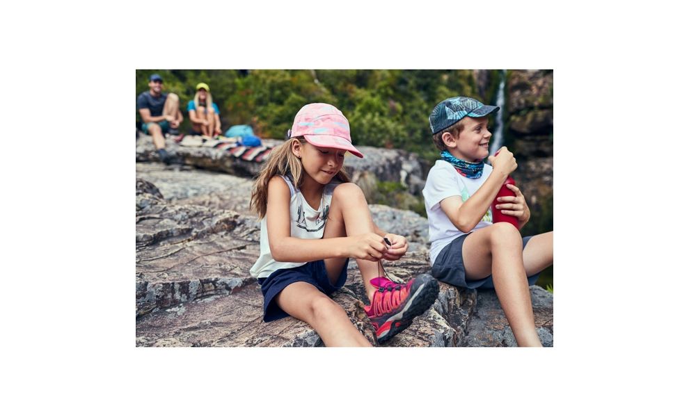 Кепка дитяча BUFF® Kids 5 Panel (Heavens Pink), Колір виробника: Heavens Pink, зображення 6