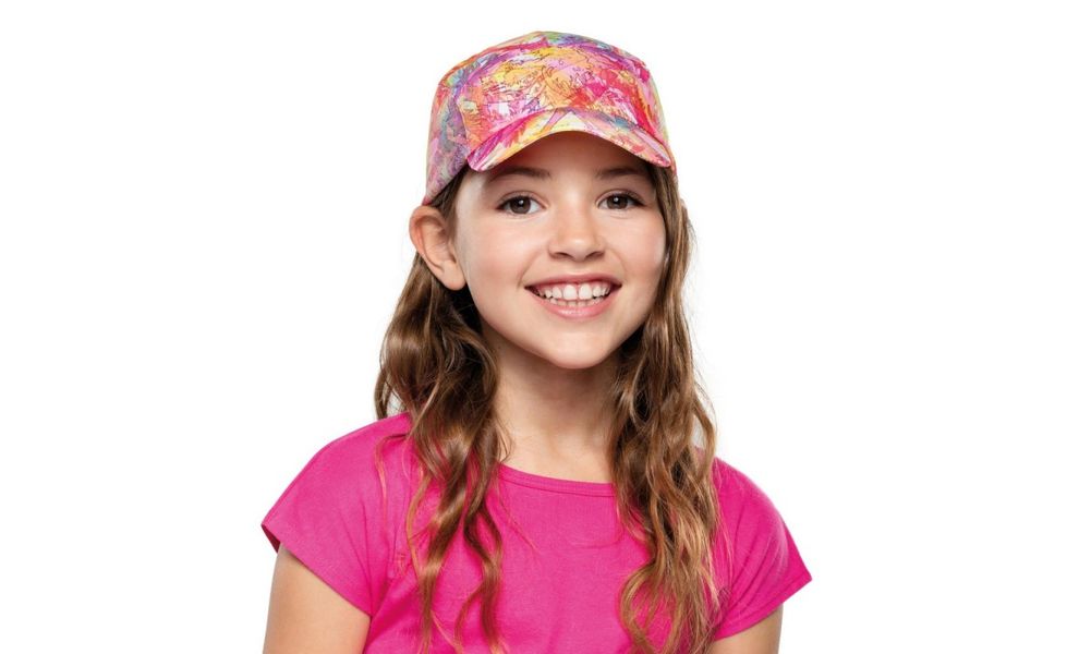 Кепка дитяча BUFF® Kids Pack Mini (Fireworks Multi), Колір виробника: Fireworks Multi, зображення 4