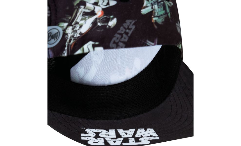 Кепка дитяча BUFF® Kids Star Wars 5 Panel (First Order Black), Колір виробника: First Order Black, зображення 3