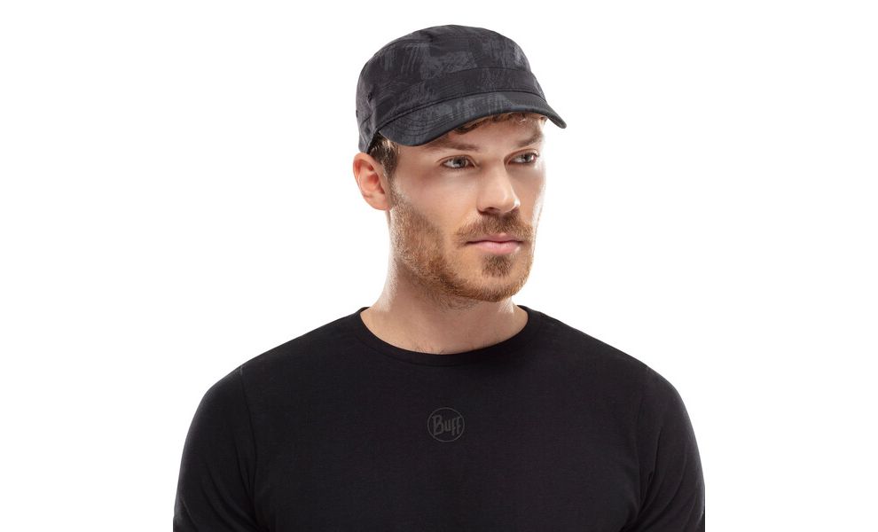 Кепка BUFF® Military (Rinmann Black), Колір виробника: Rinmann Black, Тип розміру: S/M, зображення 5