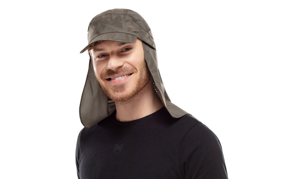 Кепка BUFF® Pack Sakhara (Acai Khaki), Колір виробника: Acai Khaki, Тип розміру: S/M, зображення 4