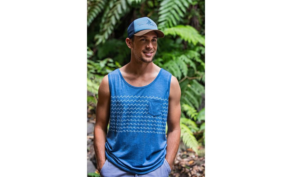 Кепка BUFF® Trucker (Brak Stone Blue), Колір виробника: Brak Stone Blue, зображення 4