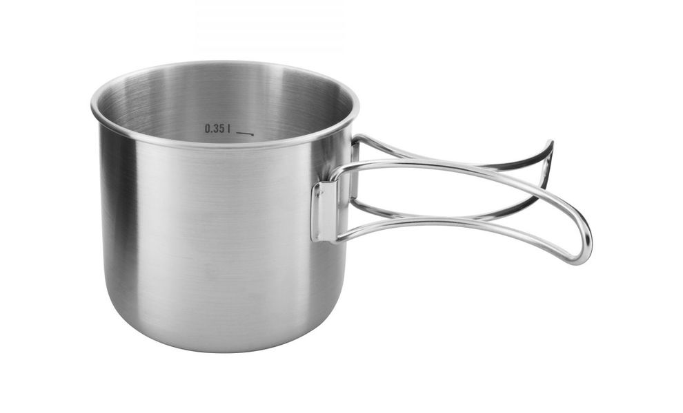 Похідний набір сталевого посуду Tatonka Handle Mug 500 Set: кружка, миска, Тип комплекту: 500 мл, зображення 3
