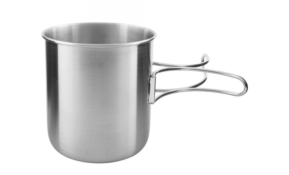 Похідний набір сталевого посуду Tatonka Handle Mug 600 Set: кружка, миска, Тип комплекту: 600 мл, зображення 3