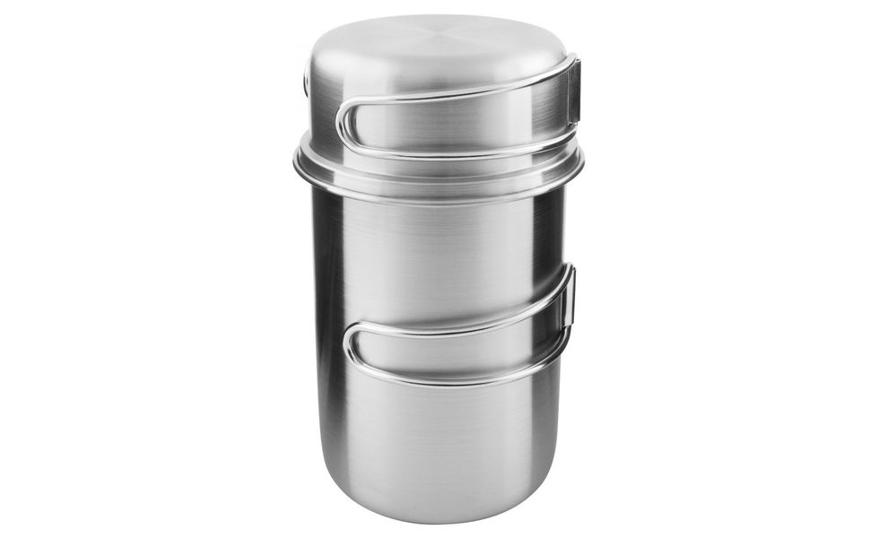 Похідний набір сталевого посуду Tatonka Handle Mug 850 Set: кружка, миска, Тип комплекту: 850 мл, зображення 2