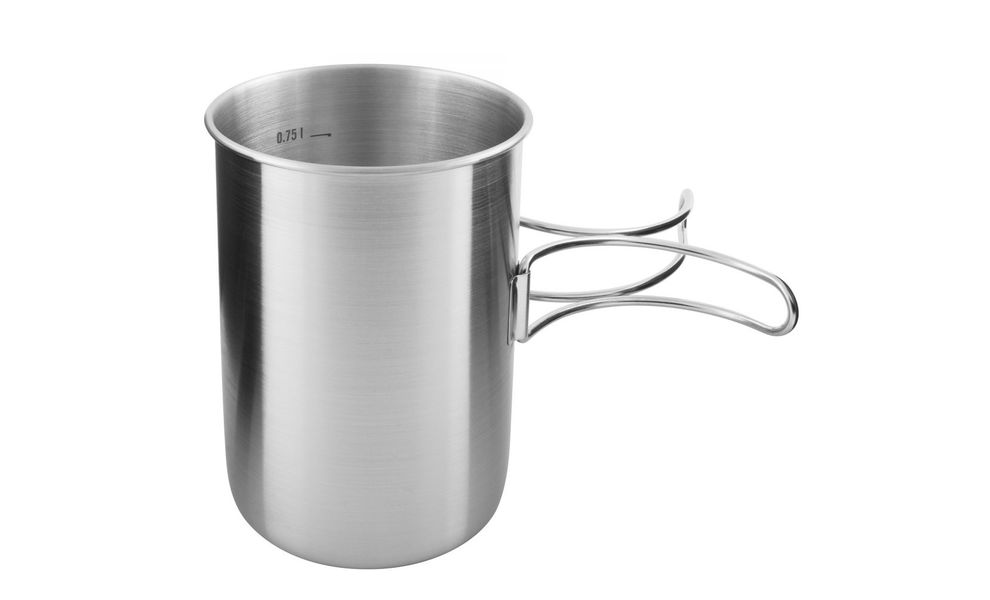 Похідний набір сталевого посуду Tatonka Handle Mug 850 Set: кружка, миска, Тип комплекту: 850 мл, зображення 3