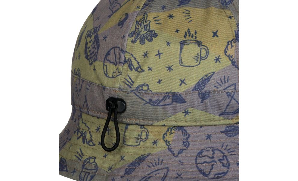 Панама дитяча BUFF® Kids Bucket (Camp Khaki), Колір виробника: Camp Khaki, зображення 2