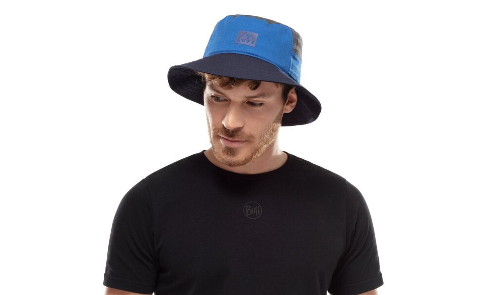 Панама BUFF® Sun Bucket (Hak Blue), Колір виробника: Hak Blue, Тип розміру: L/XL, зображення 5