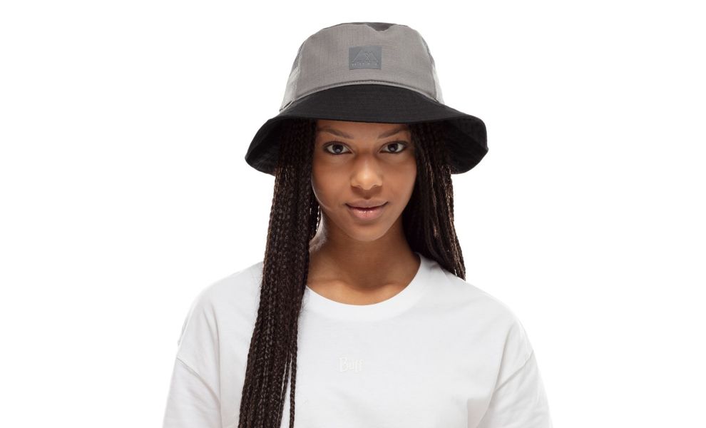 Панама BUFF® Sun Bucket (Hak Grey), Колір виробника: Hak Grey, Тип розміру: L/XL, зображення 4