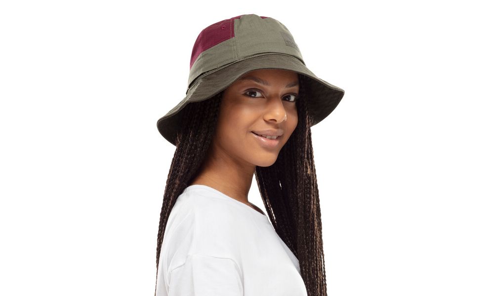 Панама BUFF® Sun Bucket (Hak Khaki), Колір виробника: Hak Khaki, Тип розміру: S/M, зображення 5