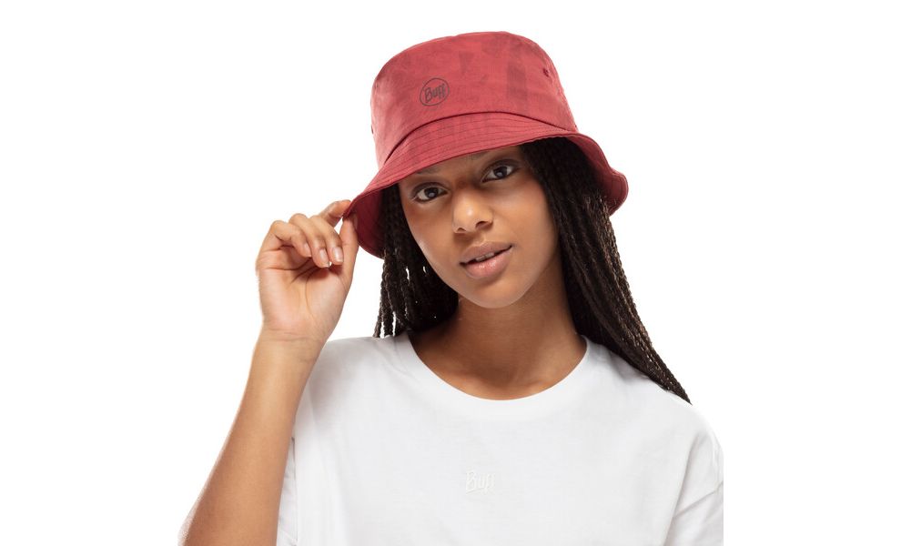 Панама BUFF® Trek Bucket (Acai Brick), Колір виробника: Acai Brick, Тип розміру: L/XL, зображення 4