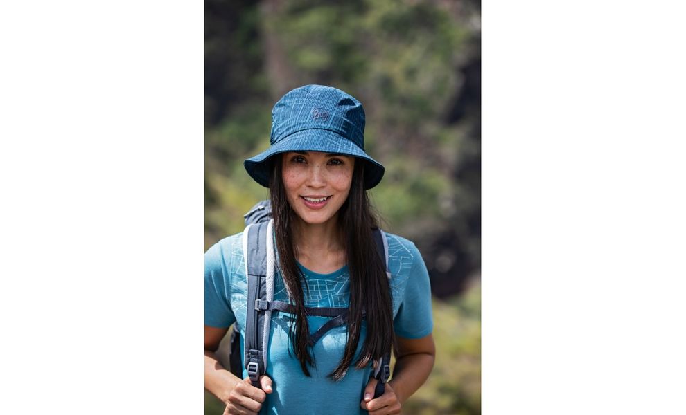 Панама BUFF® Adventure Bucket (Keled Blue), Колір виробника: Keled Blue, Тип розміру: S/M, зображення 7