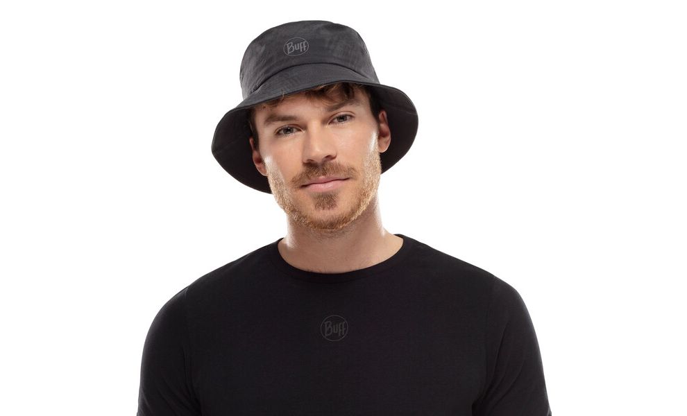 Панама BUFF® Adventure Bucket (Rinmann Black), Колір виробника: Rinmann Black, Тип розміру: S/M, зображення 5