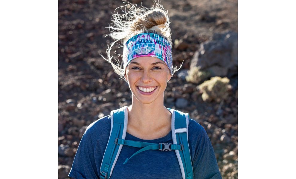 Пов'язка на голову BUFF® CoolNet UV+ (Dogun Multi), Колір: Dogun Multi, зображення 3