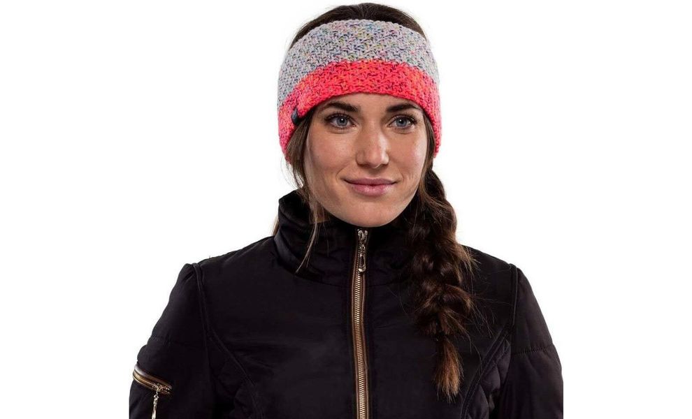 Пов'язка на голову BUFF® Knitted & Fleece Janna (Cloud), Колір: Cloud, зображення 2