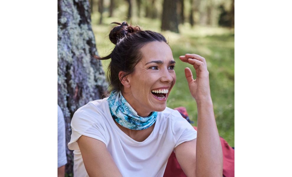 Мультишарф BUFF® CoolNet UV+ (Blauw Turquoise), Колір виробника: Blauw Turquoise, зображення 5