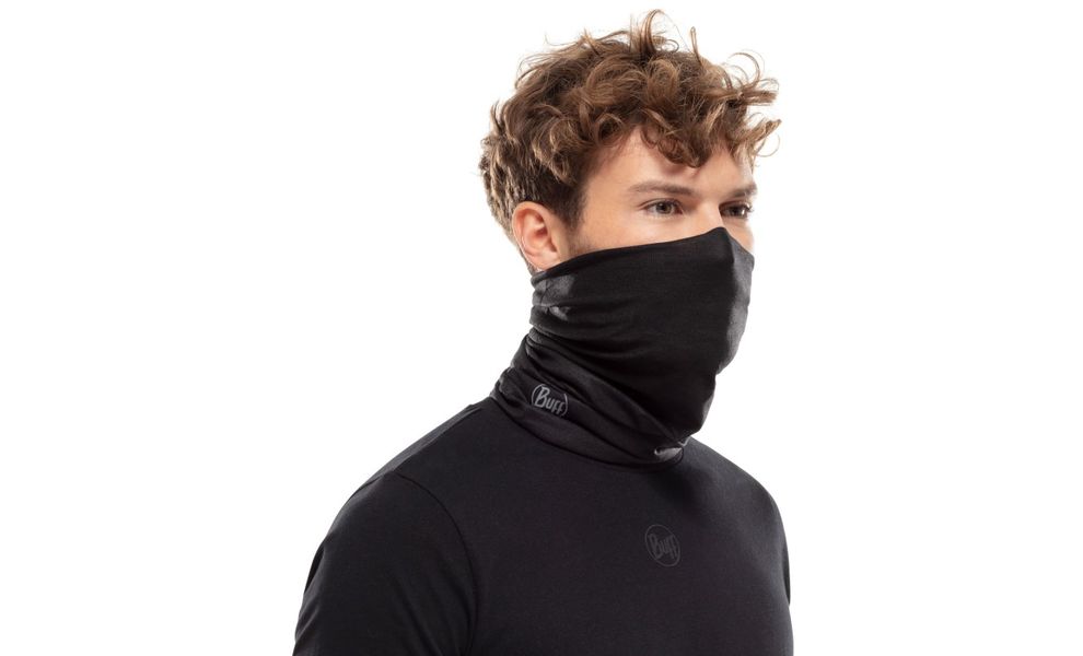 Літній шарф-труба BUFF® Coolnet UV+ (Solid Black), Колір виробника: Solid Black, зображення 3