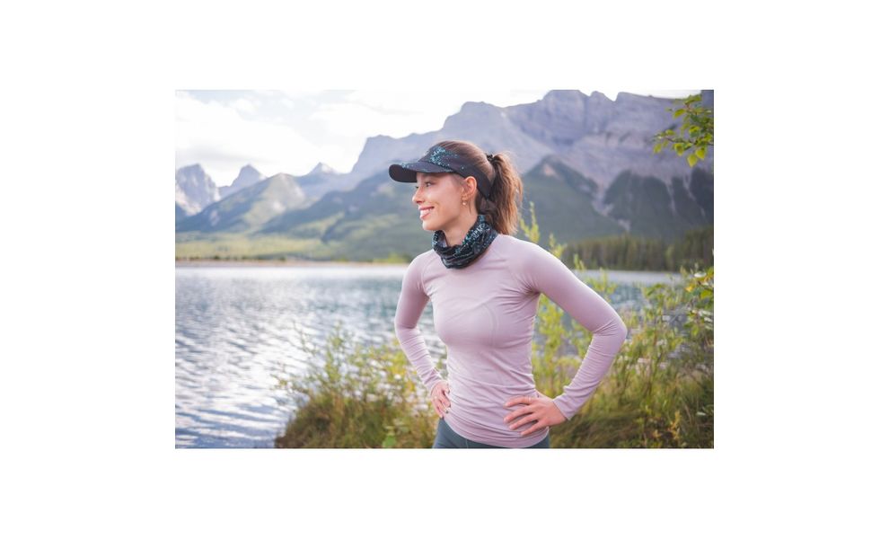 Мультишарф BUFF® CoolNet UV+ (Speckle Black), Колір виробника: Speckle Black, зображення 5