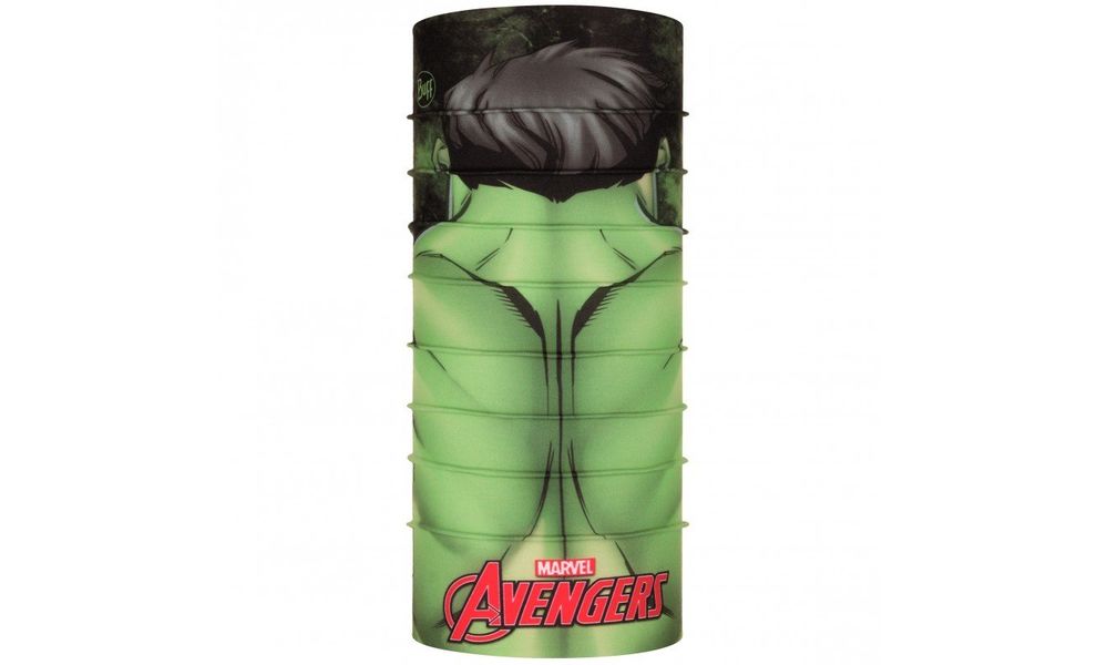 Мультишарф дитячий BUFF® Kids Superheroes Original (Hulk Green), Колір виробника: Hulk Green, зображення 2