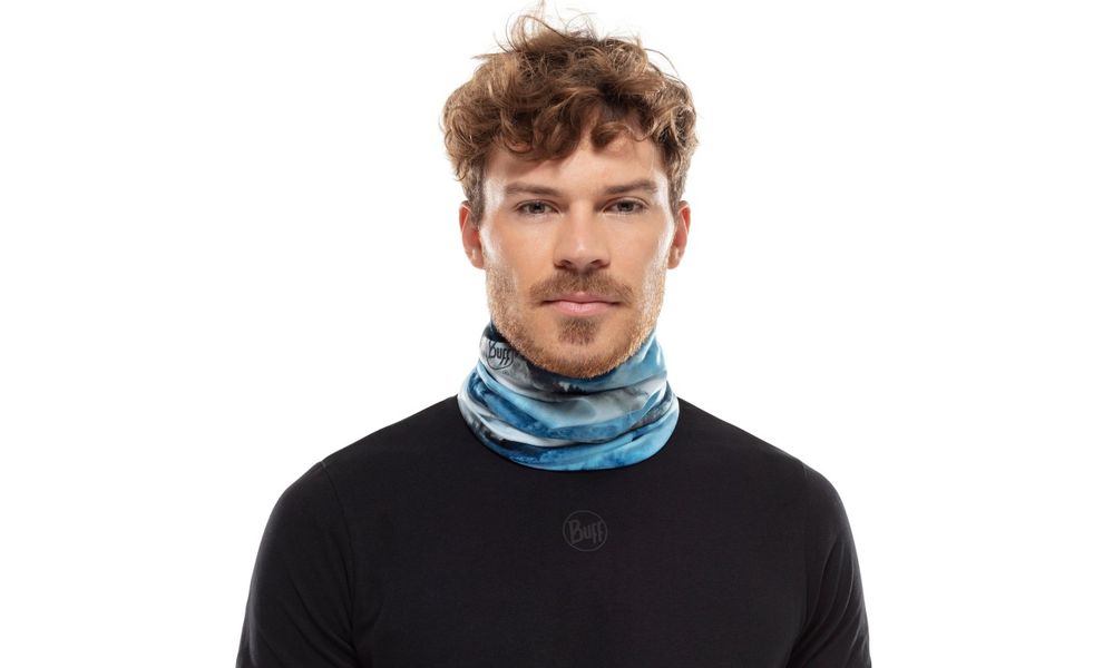 Мультишарф BUFF® Original EcoStretch (Hollow Blue), Колір виробника: Hollow Blue, зображення 2