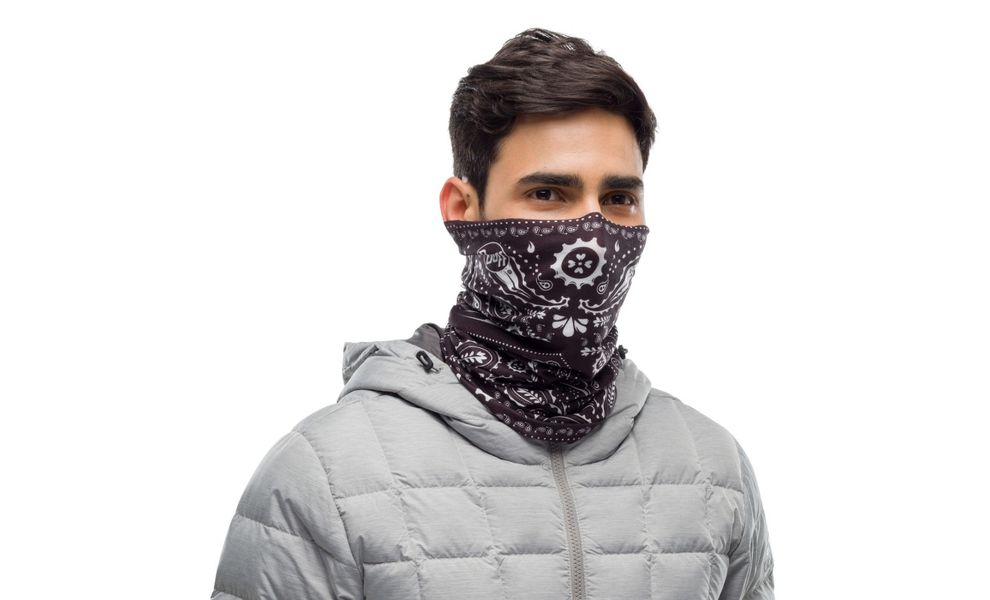 Мультишарф BUFF® Original EcoStretch (New Cashmere Black), Колір виробника: New Cashmere Black, зображення 3