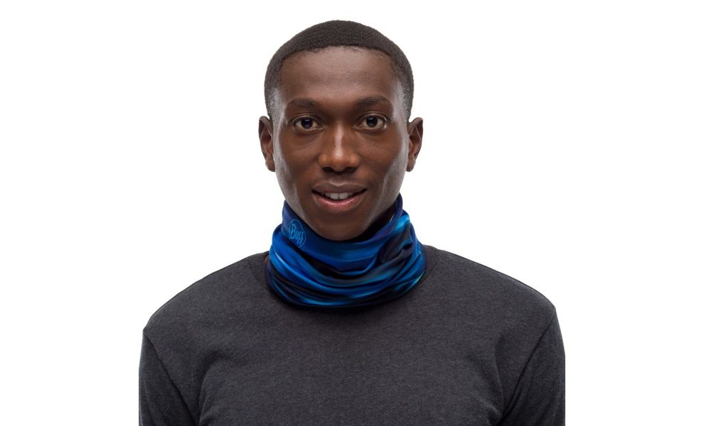 Мультишарф BUFF® Original EcoStretch (Shading Blue), Колір виробника: Shading Blue, зображення 2