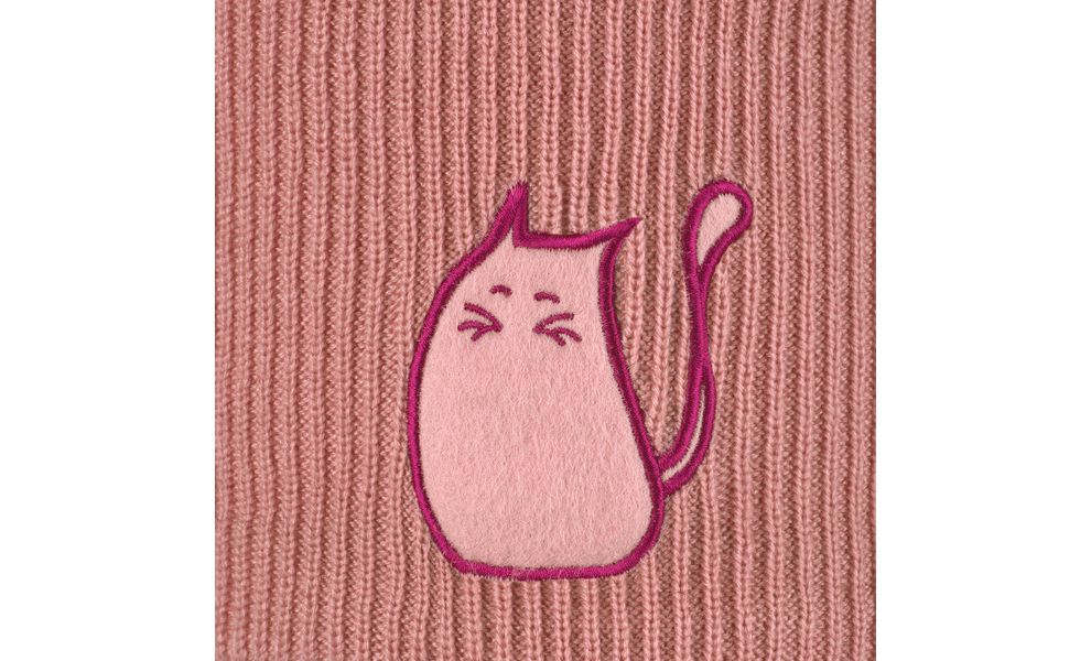 Снуд дитячий BUFF® Kids Knitted & Fleece Funn (Cat Sweet), Колір виробника: Cat Sweet, зображення 2