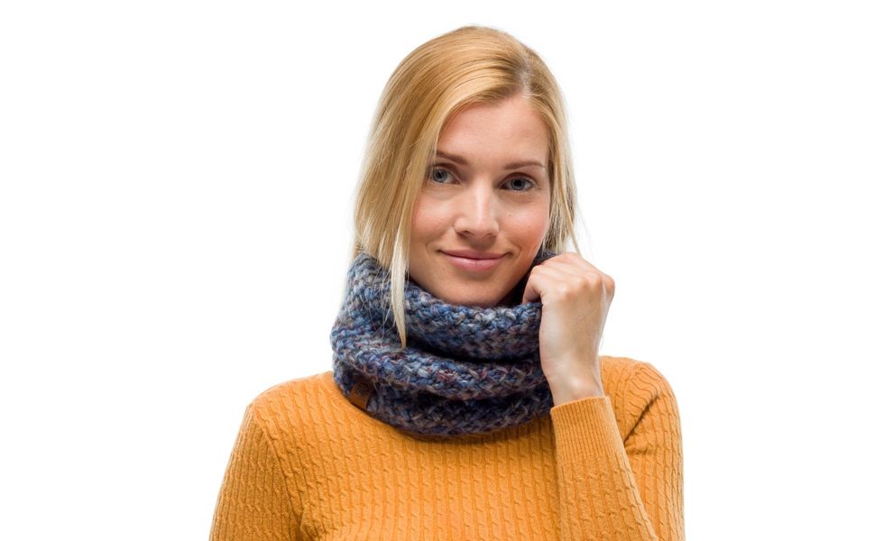 Снуд BUFF® Knitted & Fleece Margo (Blue), Колір виробника: Blue, зображення 2