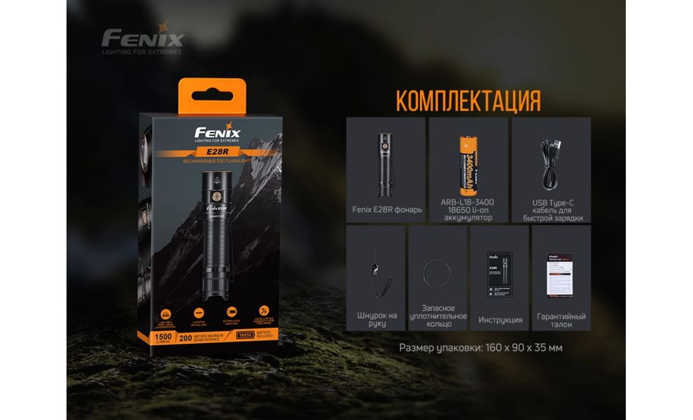 Ліхтар ручний Fenix E28R, зображення 19