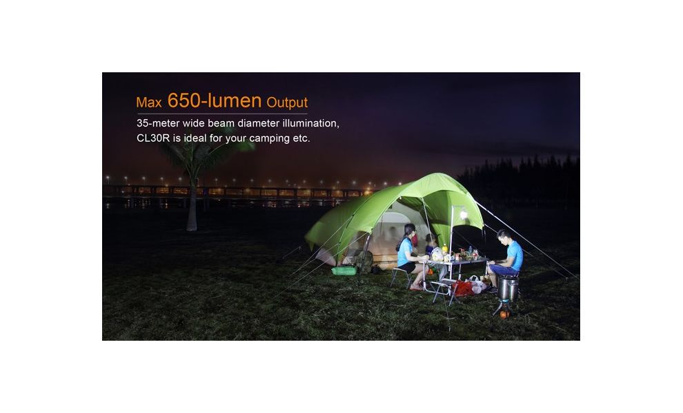 Кемпінговий ліхтар з акумулятором та функцією павербанк Fenix CL30R: Micro USB, Колір корпусу: Black, зображення 15