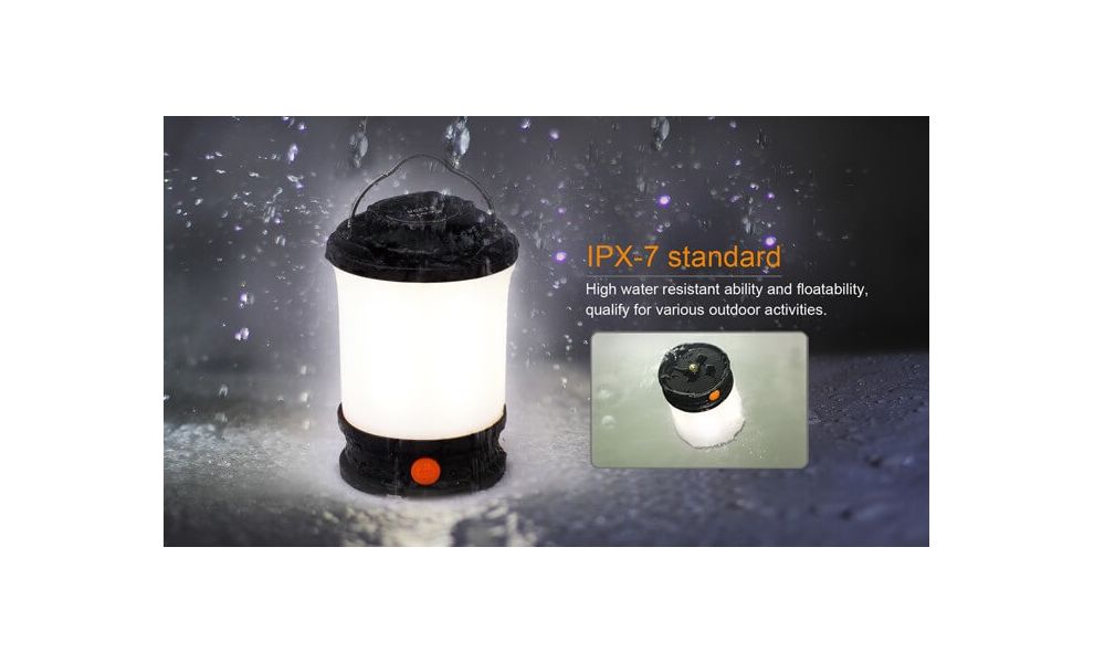 Кемпінговий ліхтар з акумулятором та функцією павербанк Fenix CL30R: Micro USB, Колір корпусу: Black, зображення 10