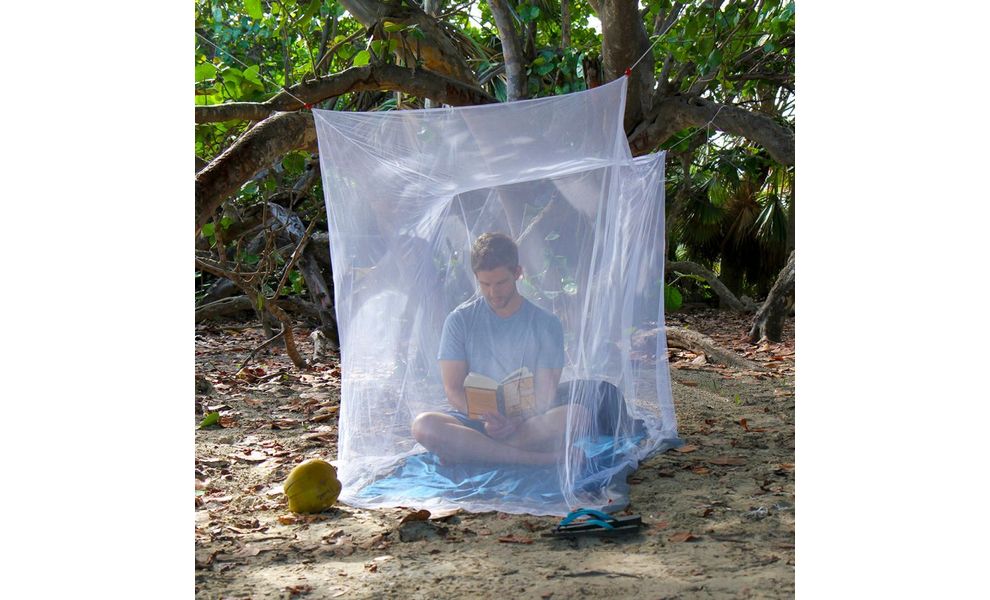 Москітна сітка Lifesystems Box Net - Single, 210x100x150 см, Колір: White, Розміри: 210x100x150, зображення 3