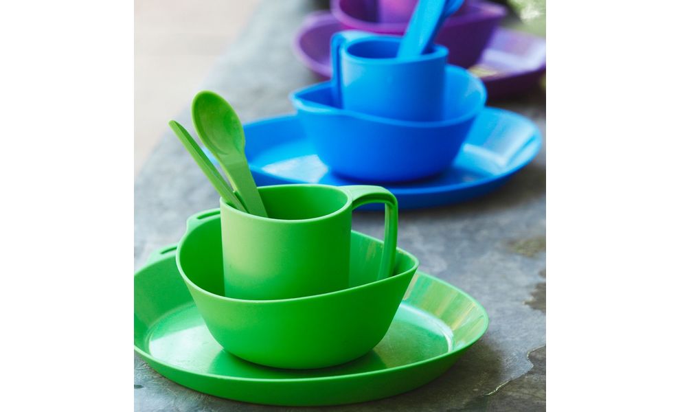 Туристичний набір столових приборів Lifeventure Ellipse - Big (Blue) (виделка, ложка, ніж), харчовий пластик, Тип розміру: Big, Колір виробника: Blue, зображення 8