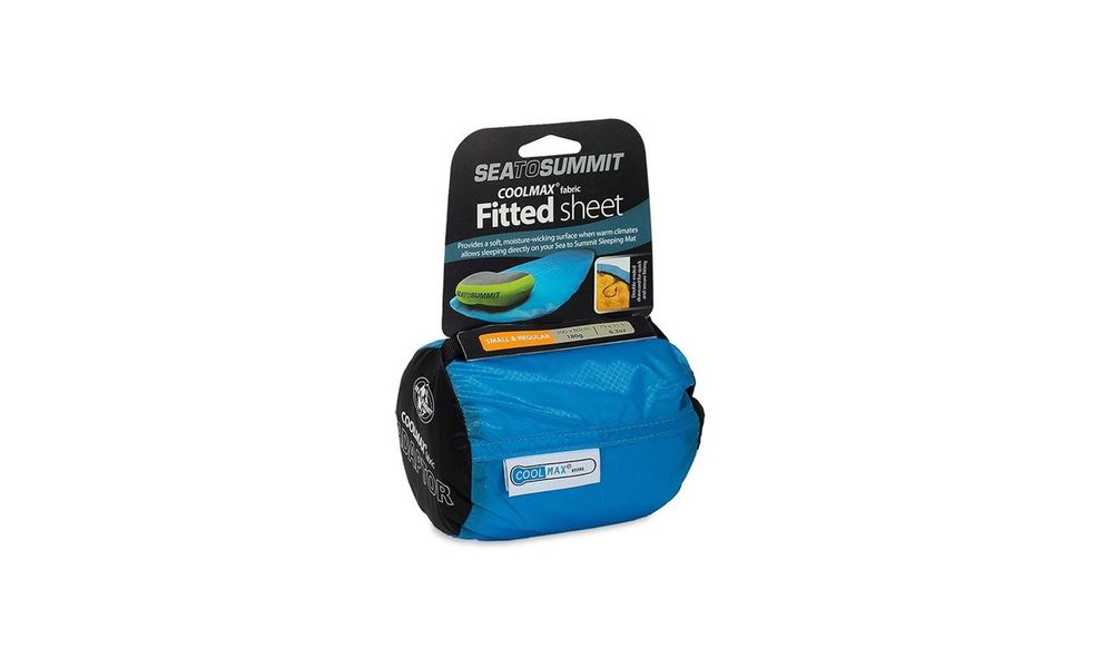 Простирадло для килимка Sea to Summit Coolmax Fitted Sheet (Aqua), Large, Колір: Aqua, Тип розміру: Large, зображення 10