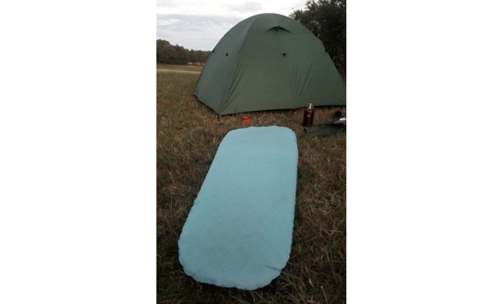 Простирадло для килимка Sea to Summit Coolmax Fitted Sheet (Aqua), Large, Колір: Aqua, Тип розміру: Large, зображення 13