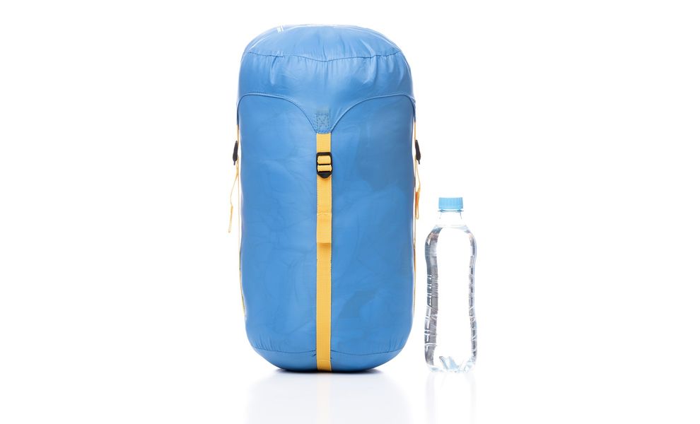 Демісезонний туристичний спальник Turbat Vatra 3S (2021) 185 до -5°C: з капюшоном, Максимальний зріст користувача: 185, Колір: Azure Blue/Estate Blue, Сторона застібки: центр, зображення 4