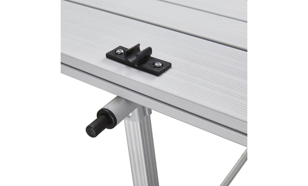 Розкладний стіл з алюмінію Uquip Variety L - 120x70x70 см, Тип розміру: L, Колір: Grey, зображення 4