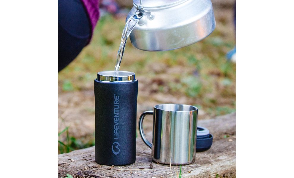 Термокружка для кави Lifeventure Thermal (Cobalt Matt) на 300 мл: герметична кришка, Об'єм: 300, Колір: Cobalt Matt, зображення 4