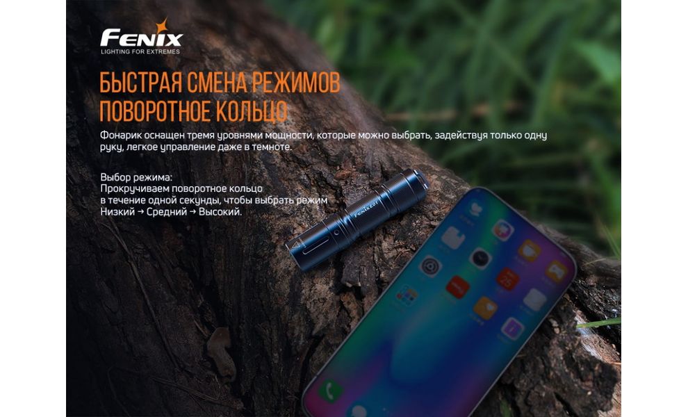 Ліхтар-брелок Fenix E01 V2.0 (Black), Колір: Black, зображення 6