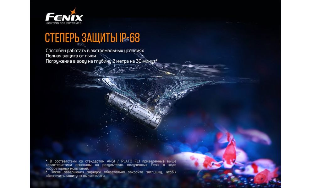 Ліхтар-брелок Fenix E02R (Bronze), Колір: Bronze, зображення 7