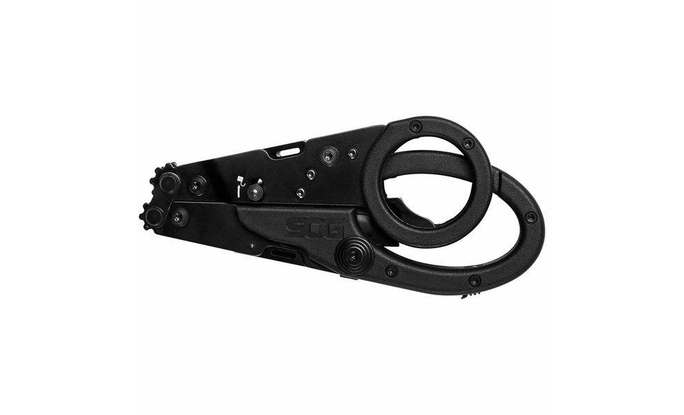 Мультитул-ножиці з чохлом SOG ParaShears (Black) - 13 функцій, Колір рукоятки: Black, Колір інструментів: Black, зображення 5