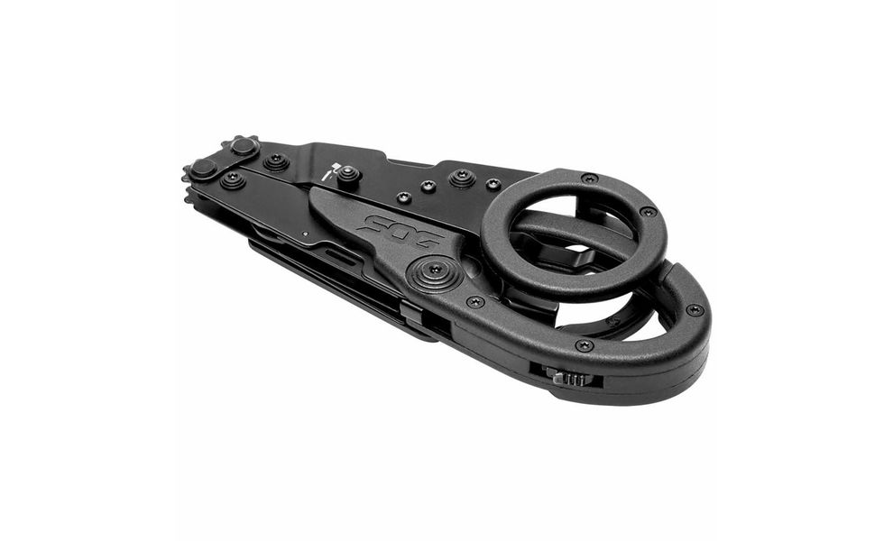 Мультитул-ножиці з чохлом SOG ParaShears (Black) - 13 функцій, Колір рукоятки: Black, Колір інструментів: Black, зображення 6