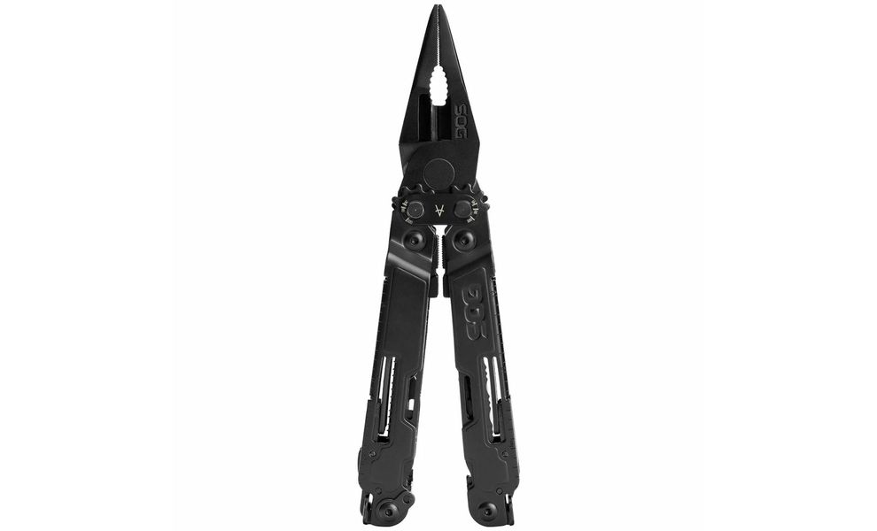 Мультитул з чохлом та бітами SOG PowerAccess Deluxe (Black) - 31 функція, Колір рукоятки: Black, Колір інструментів: Black, зображення 2