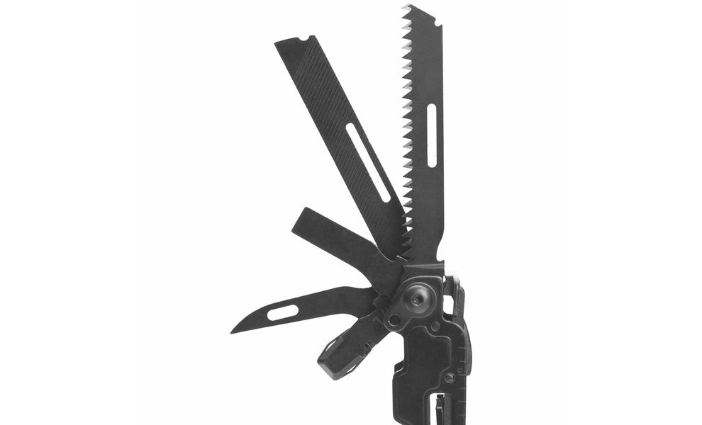 Мультитул з чохлом та бітами SOG PowerAccess Deluxe (Black) - 31 функція, Колір рукоятки: Black, Колір інструментів: Black, зображення 4