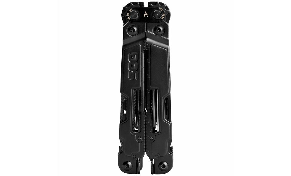 Мультитул з чохлом та бітами SOG PowerAccess Deluxe (Black) - 31 функція, Колір рукоятки: Black, Колір інструментів: Black, зображення 5