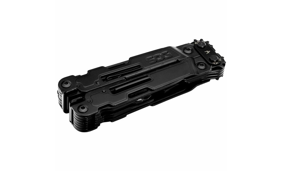 Мультитул з чохлом та бітами SOG PowerAccess Deluxe (Black) - 31 функція, Колір рукоятки: Black, Колір інструментів: Black, зображення 6