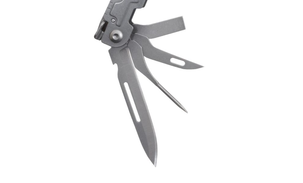 Мультитул SOG PowerAccess (Metal) - 16 функцій, Колір рукоятки: Metal, Колір інструментів: Metal, зображення 2