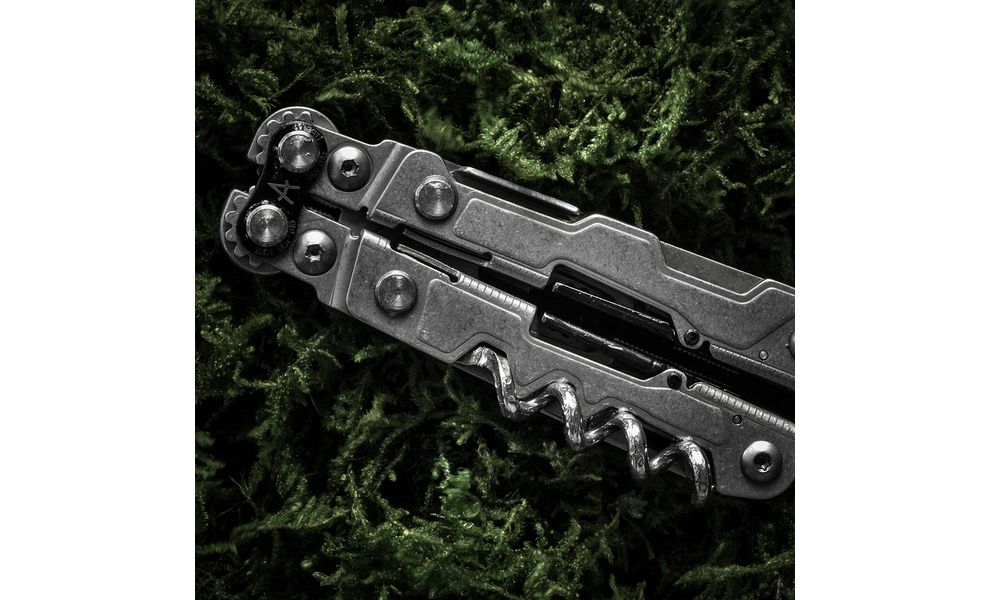 Мультитул SOG PowerLitre (Bead Blast) - 18 функцій, Колір рукоятки: Bead Blast, Колір інструментів: Bead Blast, зображення 7