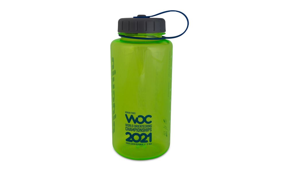 Пляшка для води з ситечком Pinguin Tritan Fat (Green) на 1000 мл, тритан, Об'єм: 1000, Колір виробника: Green, зображення 2